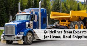 Guidelines from Experts for Heavy Haul Shipping