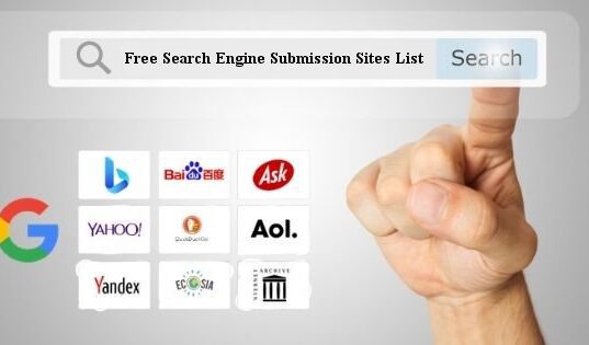 Free Search Engine Submission Sites List 2020